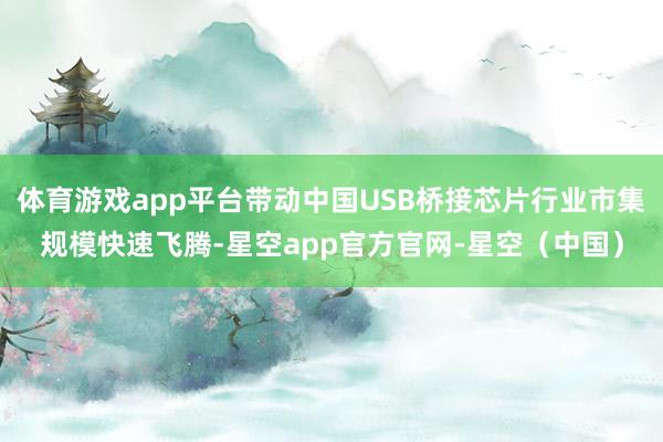 体育游戏app平台带动中国USB桥接芯片行业市集规模快速飞腾-星空app官方官网-星空（中国）